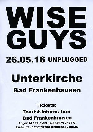Bild: Konzert mit den Wise Guys in Bad Frankenhausen