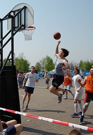 Bild: Planungen f&uuml;r Streetballturnier in vollem Gange