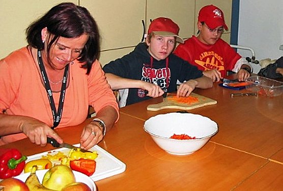 Drei Dinge auf einmal (Foto: Kreisjugendring) Drei Dinge auf einmal (Foto: Kreisjugendring)