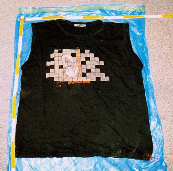 T-Shirt in der Fahndung 1 (Foto: Polizeiinspektion Sondershausen) T-Shirt in der Fahndung 1 (Foto: Polizeiinspektion Sondershausen)