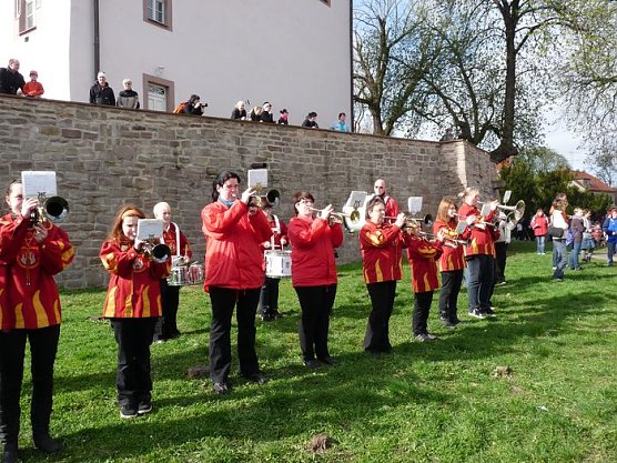 Fanfarenzug Bad Frankenhausen (Foto: Karl-Heinz Herrmann) Fanfarenzug Bad Frankenhausen (Foto: Karl-Heinz Herrmann)