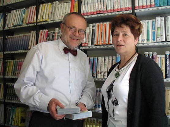 Besuch im Medienzentrum (Foto: Landratsamt Kyffhäuserkreis) Besuch im Medienzentrum (Foto: Landratsamt Kyffhäuserkreis)