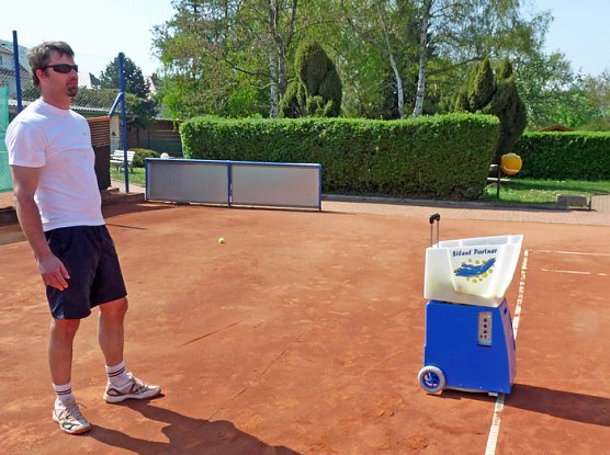 Wurfmaschine erhalten (Foto: Karl-Heinz Herrmann)