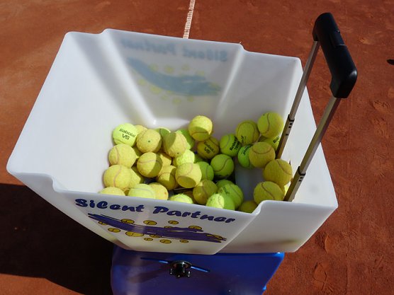 Wurfmaschine erhalten (Foto: Karl-Heinz Herrmann)