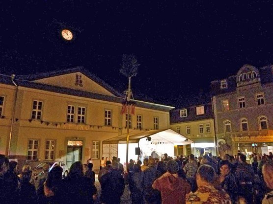 Maibaumk&ouml;nig (Foto: K.-R. L&uuml;ttich)