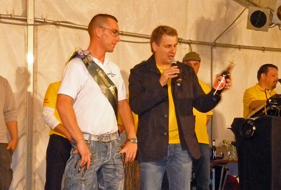 Maibaumk&ouml;nig (Foto: K.-R. L&uuml;ttich)