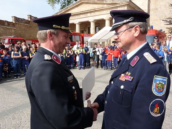 20 Jahre Kreisjugendfeuerewehr (Foto: Karl-Heinz Herrmann) 20 Jahre Kreisjugendfeuerewehr (Foto: Karl-Heinz Herrmann)