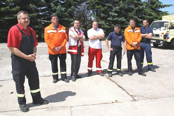 Großeinsatz von Rettungskräften (Foto: Günter Herting) Großeinsatz von Rettungskräften (Foto: Günter Herting)
