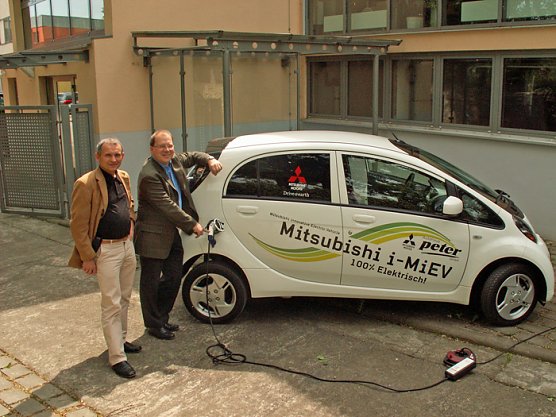 Kooperation zu Elektromobilit&auml;t (Foto: Stadtwerke Sondershausen)