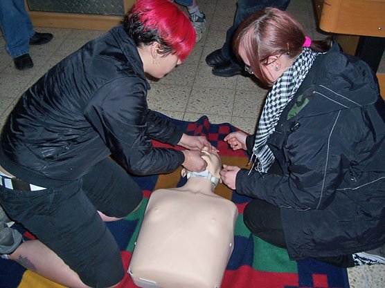 Erste Hilfe (Foto: Domizil Bad Frankenhausen)