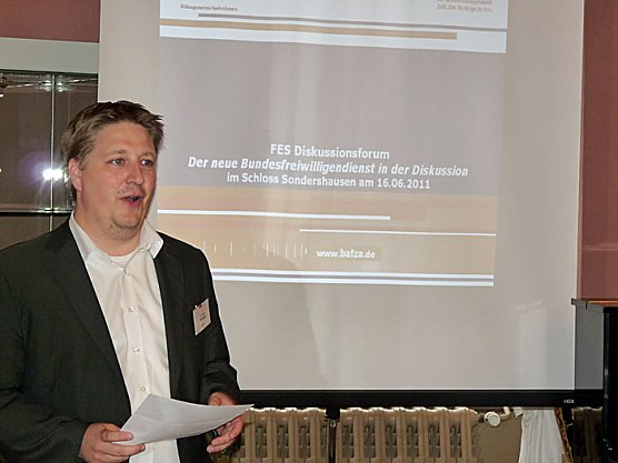 Zum BFD diskutiert (Foto: Karl-Heinz Herrmann)