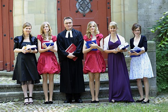 Das erste Abendmahl (Foto: Barbara Mäder) Das erste Abendmahl (Foto: Barbara Mäder)