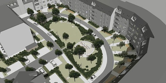 V&ouml;llige Neugestaltung (Foto: Wippertal Wohnungsgesellschaft)