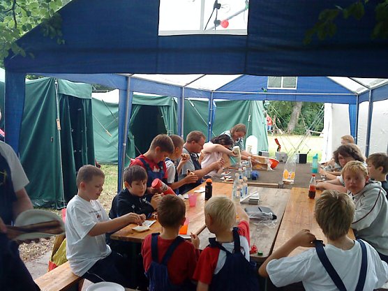 Zeltlager in den Ferien (Foto: Feuerwehr Esperstedt)