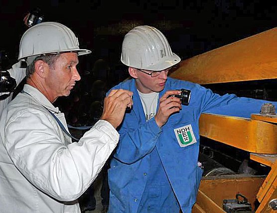 Premiere in der Grube (Foto: Karl-Heinz Herrmann)