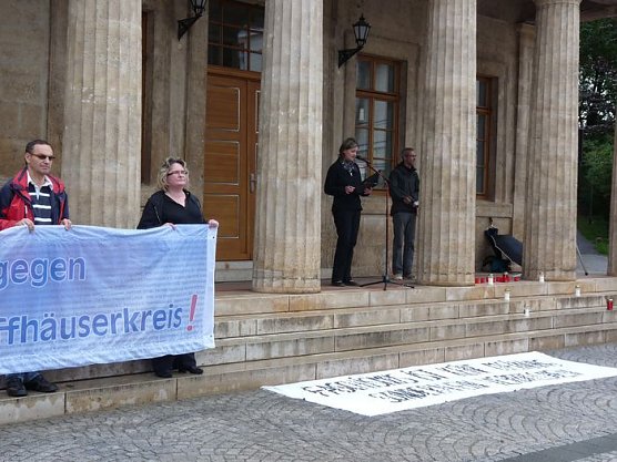 Der Opfer gedacht (Foto: Karl-Heinz Herrmann) Der Opfer gedacht (Foto: Karl-Heinz Herrmann)