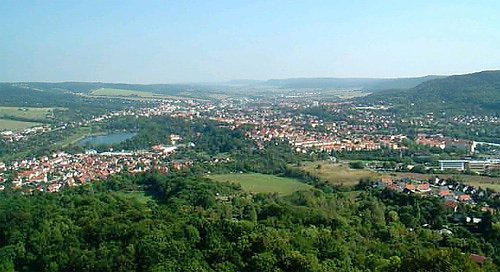 Blick vom Frauenberg auf Sondershausen (Foto: Karl-Heinz Herrmann)