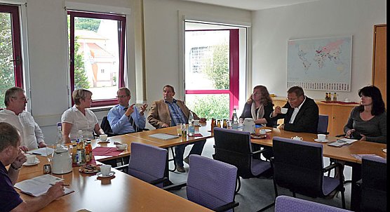 Auf Sommertour bei K-UTEC (Foto: Karl-Heinz Herrmann)