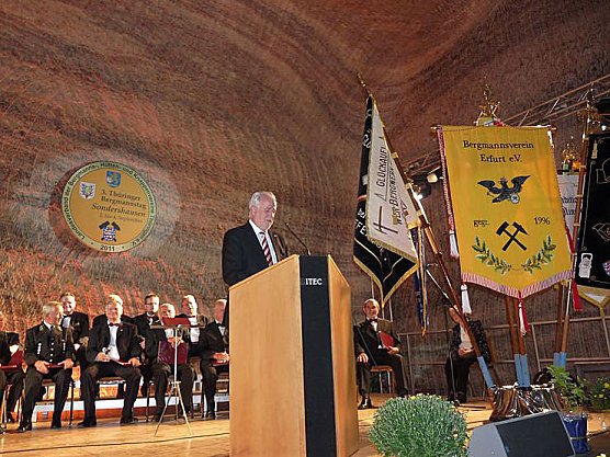 Umweltminister J&uuml;rgen reinholz (Foto: Karl-Heinz Herrmann)