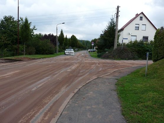 Hammatalstra&szlig;e als Fluss (Foto: Karl-Heinz Herrmann)