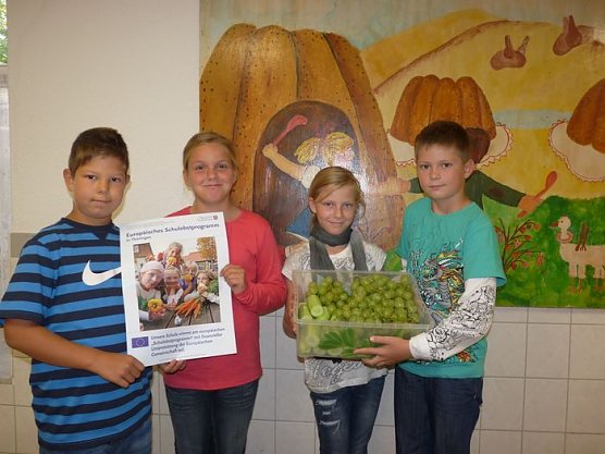 Schulobstprogramm gestartet (Foto: Karl-Heinz Herrmann)