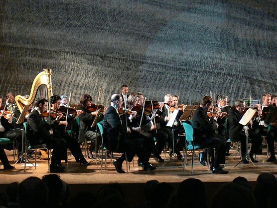 Musik unter Tage (Foto: B. Susemihl)