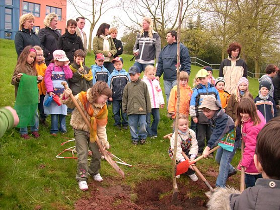 Baumpflanzung (Foto: Karl-Heinz Herrmann)