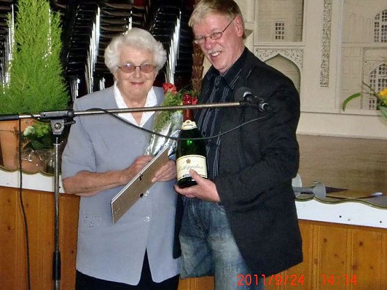 Geburtstagsfeier mit lieben G&auml;sten (Foto: Bernd Reiber)