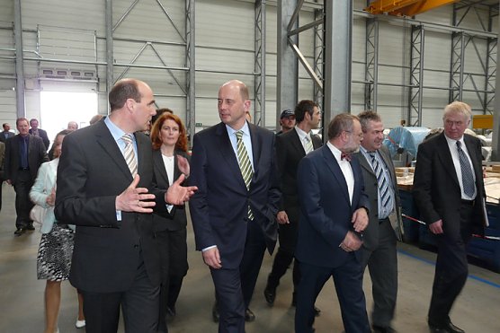 Bundesverkehrsminister Wolfgang Tiefensee (Foto: Landratsamt Kyffh&auml;userkreis)