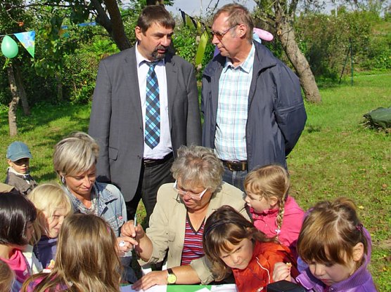 Patenschaft abgeschlossen (Foto: T. Leipold)