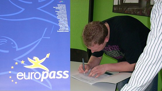 Europass Mobilität (Foto: Karl-Heinz Herrmann) Europass Mobilität (Foto: Karl-Heinz Herrmann)