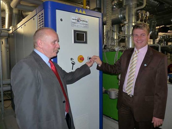 In Betrieb genommen (Foto: Karl-Heinz Herrmann)