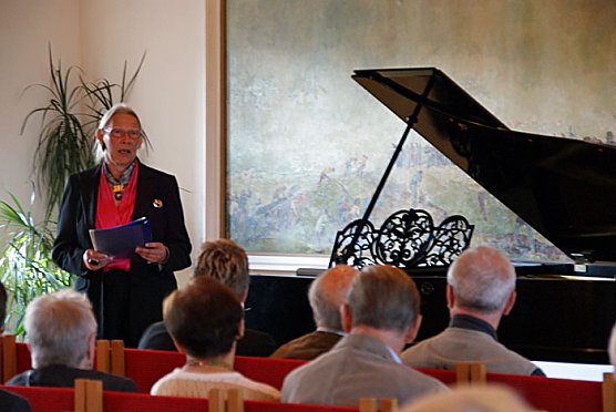 Lesung R. Grunow (Foto: Regionalmuseum Bad Frankenhausen)