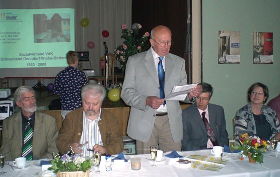 15j&auml;hriges Bestehen Ortsverband Bottendorf (Foto: Klaus Henze, Artern)