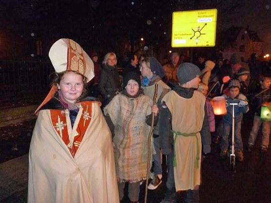&Ouml;kumenischen Martinsfeier (Foto: Karl-Heinz Herrmann)