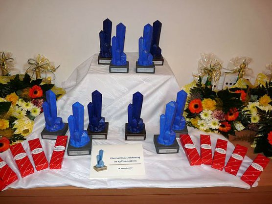 Ehrenamtliche gew&uuml;rdigt (Foto: Karl-Heinz Herrmann)