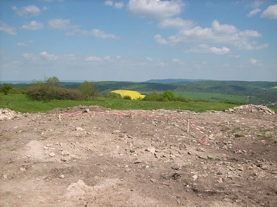 Ausgrabung am Frauenberg (Foto: Karl-Heinz Herrmann)