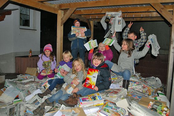 Klassenkasse wurde gut best&uuml;ckt (Foto: Yvette Friedrich )