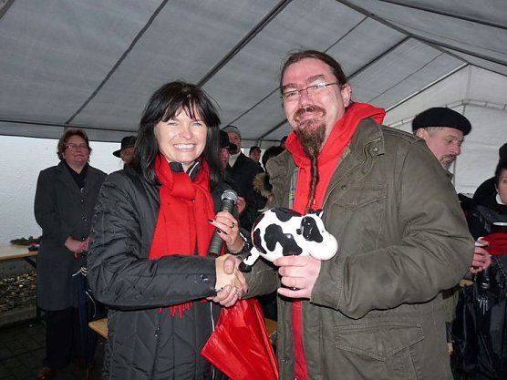 Die Stimmung blieb (Foto: Karl-Heinz Herrmann)