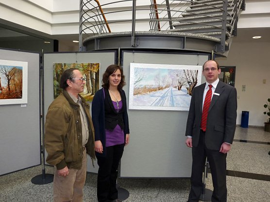 Ausstellung eröffnet (Foto: Karl-Heinz Herrmann) Ausstellung eröffnet (Foto: Karl-Heinz Herrmann)