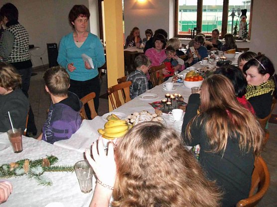 Kinderweihnachtsfeier im Domizil (Foto: Domizil Bad Frankenhausen) Kinderweihnachtsfeier im Domizil (Foto: Domizil Bad Frankenhausen)