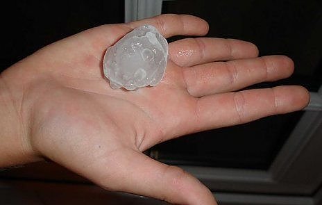 Hagel am 11. September 2011 (Foto: privat)