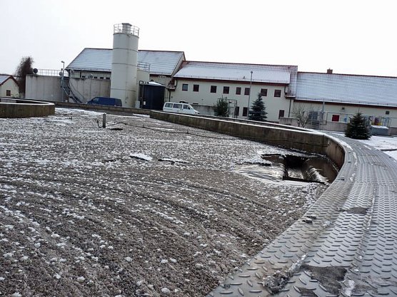 Harte Arbeit f&uuml;r sauberes Abwasser (Foto: Karl-Heinz Herrmann)