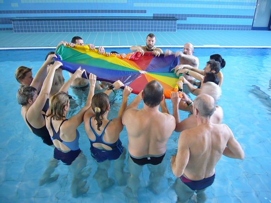 Nasse Ausbildung (Foto: privat) Nasse Ausbildung (Foto: privat)