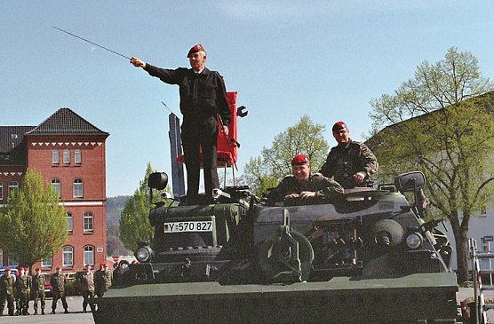 Verabschiedung tech. Stabsoffizier (Foto: Bundeswehr)