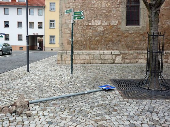 Nichts geklaut, aber... (Foto: Karl-Heinz Herrmann)