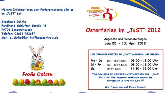 Ferienprogramm JUST (Foto: Kreisjugendring) Ferienprogramm JUST (Foto: Kreisjugendring)