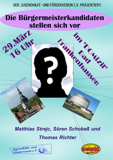 Bürgermeisterkandidaten und mehr (Foto: Domizil Bad Frankenhausen) Bürgermeisterkandidaten und mehr (Foto: Domizil Bad Frankenhausen)