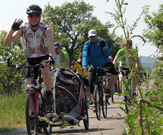 Radwandertag im Naturpark Kyffhäuser (Foto: Andreas Reich) Radwandertag im Naturpark Kyffhäuser (Foto: Andreas Reich)