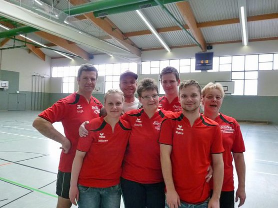 Volleyballer unter sich (Foto: Karl-Heinz Herrmann)
